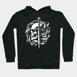 skull and sword Hoodie